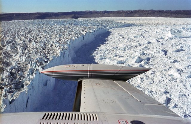 Glaciar en Groenlandia