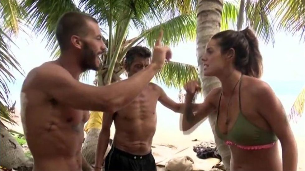 Laura Matamoros e Iván González 