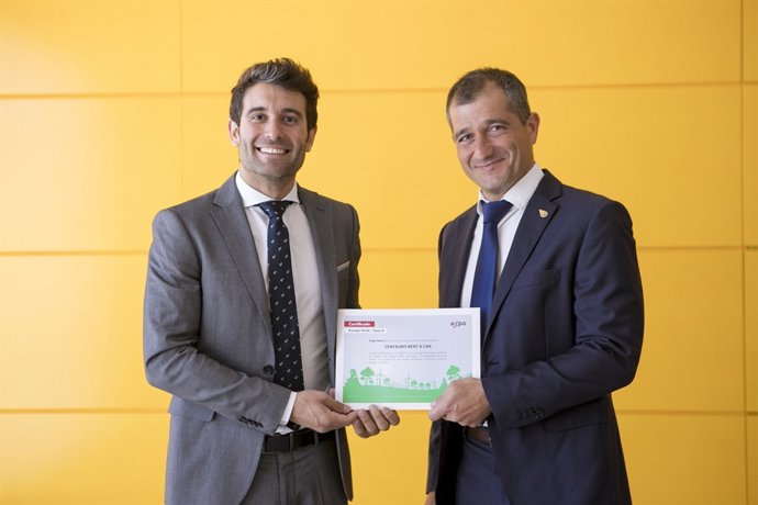 Centauro Rent a Car obtiene el Certificado de Energía Verde