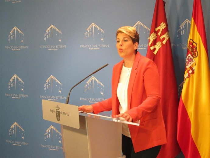   La Portavoz Del Gobierno Regional, Noelia Arroyo                      