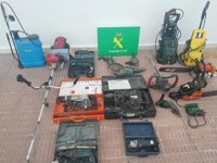 Detenido el presunto autor de los robos cometidos en varias parcelas en el término municipal de Cáceres