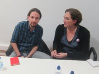 Pablo Iglesias defiende que las instituciones catalanas faciliten "por todos los medios" el referéndum