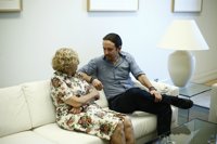 Pablo Iglesias respalda no colgar una pancarta por Miguel Ángel Blanco para no crear víctimas "de primera y segunda"