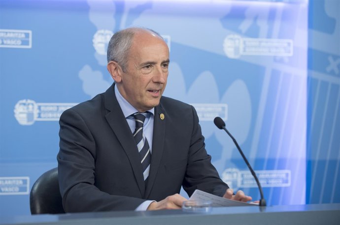 El portavoz del Gobierno vasco, Josu Erkoreka