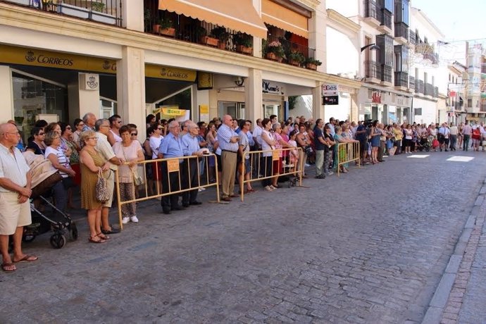 Concentración frente al Ayuntamiento de Montilla