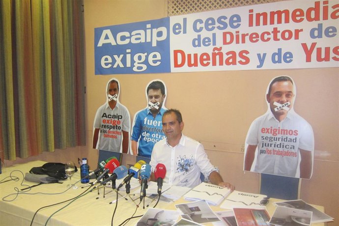 El presidente nacional de ACAIP, José Luis Pascual