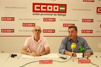 El 70% de las demandas por accidente laboral en Málaga prescriben o son retiradas, según CCOO