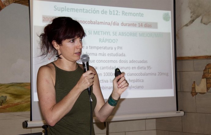 La dietista Lucía Martínez 