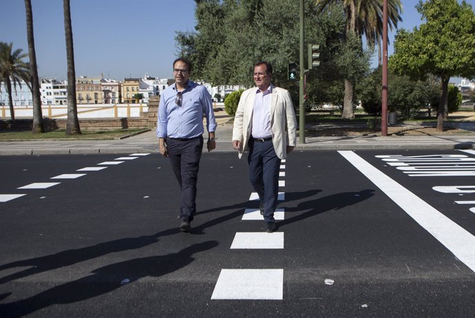 Sevilla. 11/07/2017. Juan Carlos Cabrera Visita El Estado Final De La Obra De As