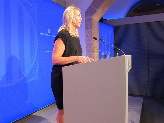 La portaveu del Govern N.Munté