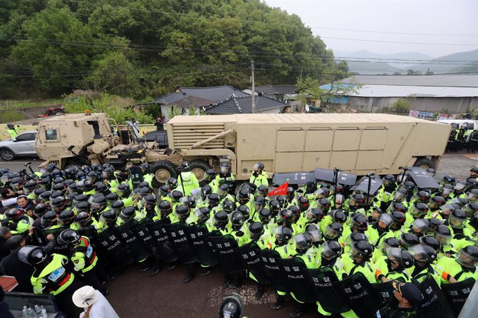 Sistema de defensa antimisiles THAAD