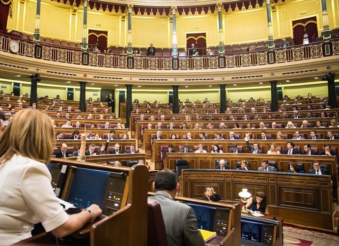 Diputados en el hemiciclo