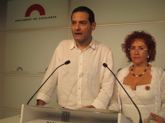 Josep Vendrell i Hortènsia Grau en una foto d'arxiu