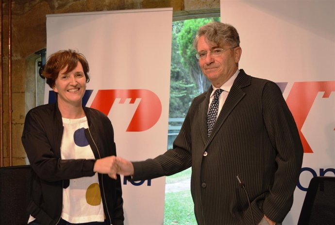 Leire Cancio eta Emiliano Lopez Atxurra