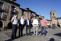 Lambán impulsará el desbloqueo del Plan de restitución de Jánovas