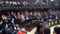 El Parlamento venezolano suspende el pleno por un bloqueo de la Guardia Nacional