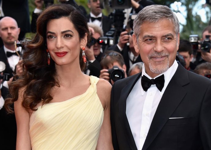 George y Amal Clooney centran todas las miradas en Como (Italia)