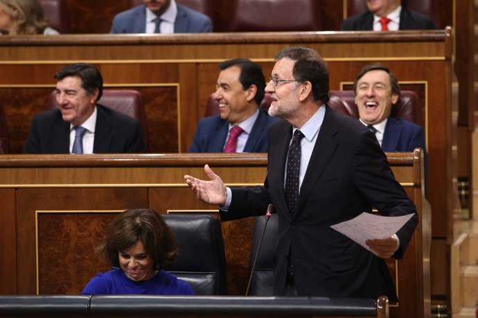 Mariano Rajoy en la sessió de control al Govern al Congrés
