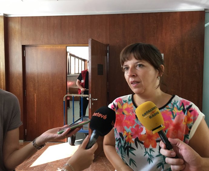 La tinent d'alcalde de Drets Socials, Laia Ortiz  