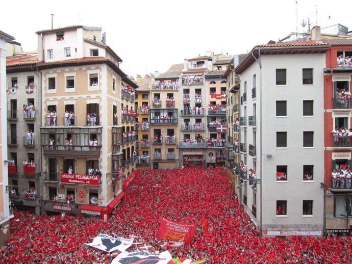 Txupinazo Sanfermines 2014.