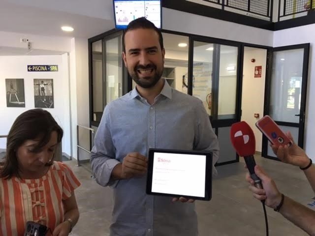  Soria: EL Concejal Presenta La APP De Las Piscinas