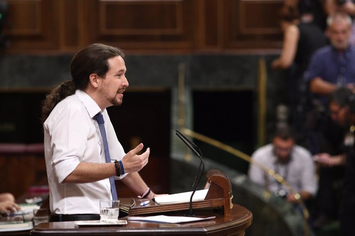 Pablo Iglesias, secretario general de Podemos 