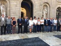 Barcelona guarda un minuto de silencio en recuerdo de todas las víctimas del terrorismo
