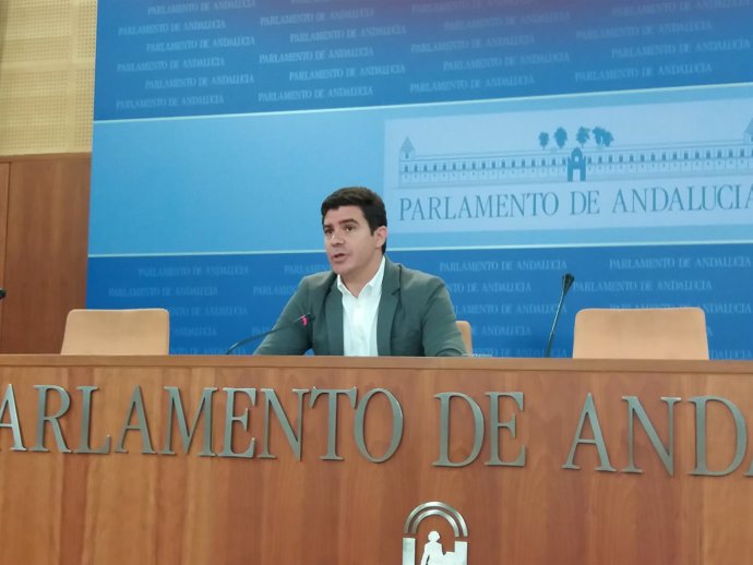 El portavoz adjunto de Cs en el Parlamento andaluz, Sergio Romero