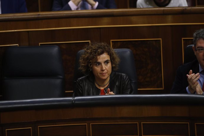 La ministra Dolors Montserrat en el Congreso