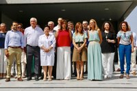 Susana Díaz participa en Lebrija (Sevilla) en un minuto de silencio en recuerdo de  Miguel Ángel Blanco