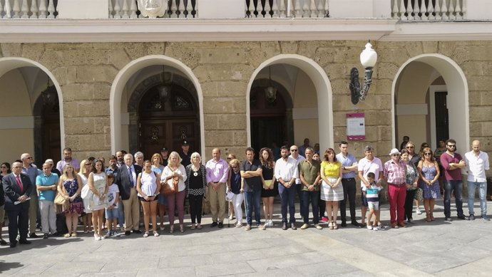 Homenaje a Miguel Ángel Blanco en el Ayuntamiento de Cádiz
