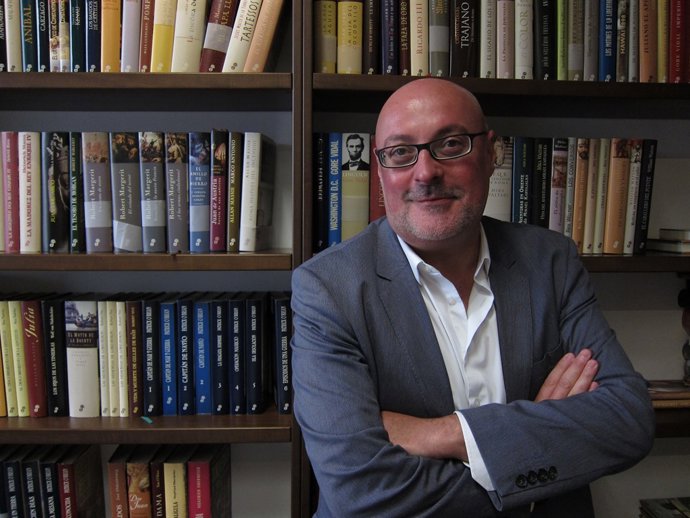 El president de l'editorial Edhasa, Daniel Fernández