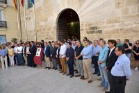 Instituciones valencianas guardan tres minutos de silencio por Miguel Ángel Blanco y todas las víctimas del terrorismo  