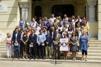 Málaga, unida en el homenaje y recuerdo a Miguel Ángel Blanco en el 20 aniversario de su asesinato por ETA