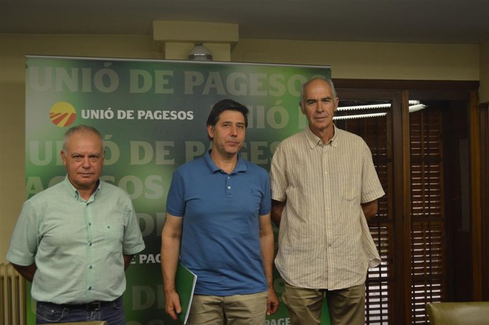 Santi Querol, Rossend Saltiveri i Josep Maria Tallada