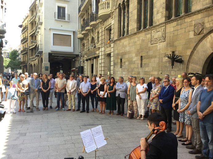Homenatge a les víctimes del terrorisme Lleida