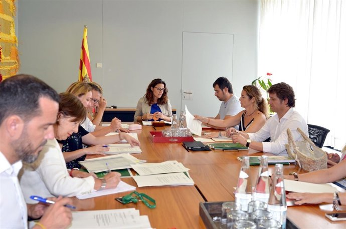 Reunión entre miembros de los consistorios de Rubí, Sant Cugat y Cerdanyola