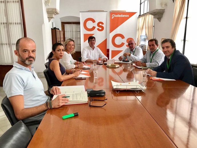 Reunión con el grupo parlamentario Ciudadanos