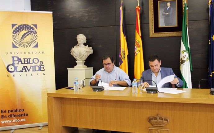 La UPO y el Ayuntamiento de Umbrete firman un convenio de colaboración