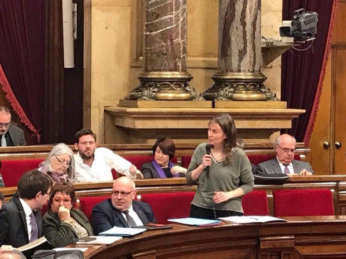 Meritxell Serret, al Parlament 