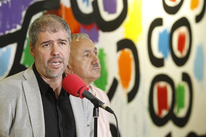 Reunió de CCOO i la UGT