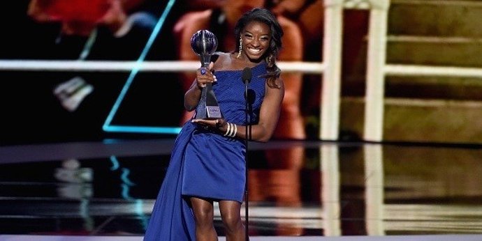 Simone Biles en los premios ESPY