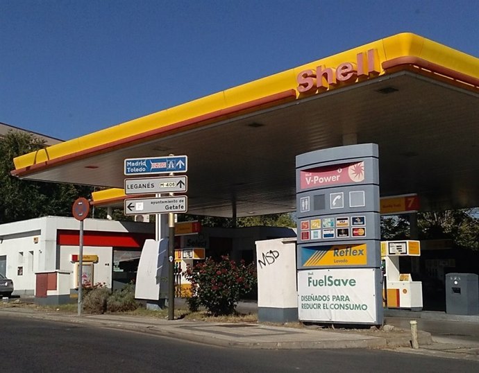 Gasolinera en Getafe