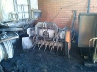 Un incendio causa graves daños en una nave de Villarrubia de los Ojos