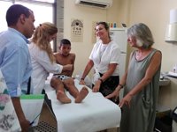 El IbSalut hace revisiones de salud a 47 niños saharauis de 'Vacances en Pau'