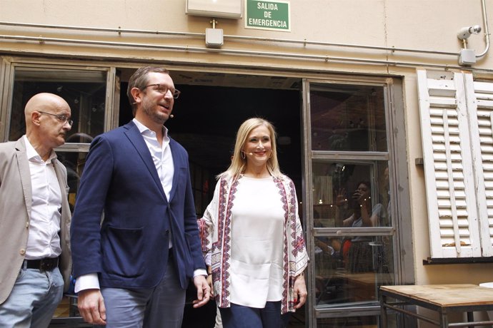 Javier Maroto y Cristina Cifuentes presentan la Ruta Social del PP de Madrid