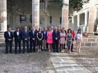 Blanca Martín defiende un tren "digno" para "fortalecer" la frontera hispano-portuguesa