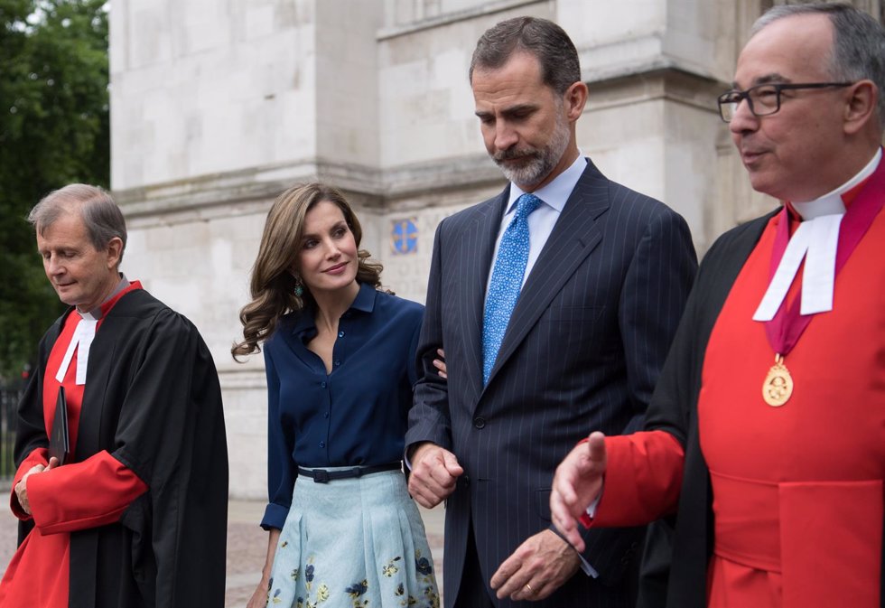 DOÑA LETIZIA Y DON FELIPE