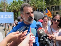 Cuixart (Òmnium) pide estar "al cien por cien" con el 1-O o dejar paso