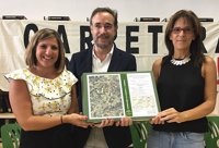 Junta iniciará en octubre la construcción del nuevo acceso a Alcalá del Valle con más de 7 millones de inversión